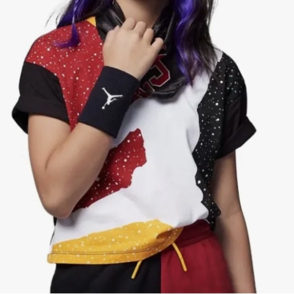 Air Jordan GIRLS Shirt Size M - Picture 4 of 5